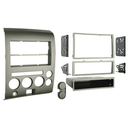 Metra - Dash Kit for Select 2004-2007 Nissan Titan DIN DDIN - Silver