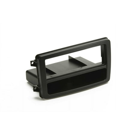 Metra - DIN Installation Kit with Pocket for Select 2001-2004 Mercedes-Benz Vehicles - Black