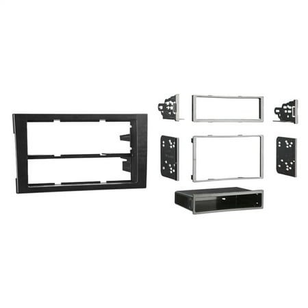 Metra - Radio Installation Dash Kit for 2002-2008 Audi A4/S4 Vehicles (4-Pack) - Black