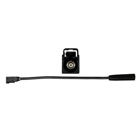 Metra - Antenna Adapter Reverse for Select 1997-2023 Ford Chevrolet Jeep Dodge GMC Volkswagen Ram - Black