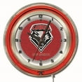 thumbnail image 1 of New Mexico Lobos 19" Neon Wall Clock, 1 of 3