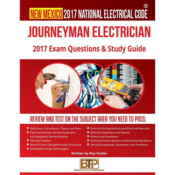 New Mexico 2017 Journeyman Electrician Study Guide, (Paperback)