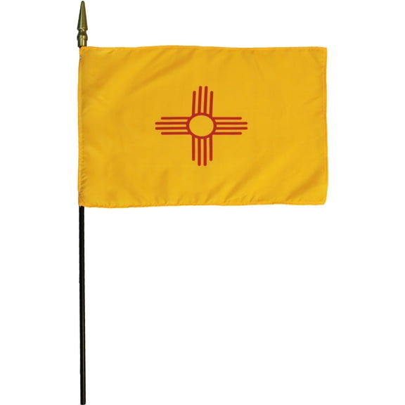 New Mexico - 8"X12" Stick Flag