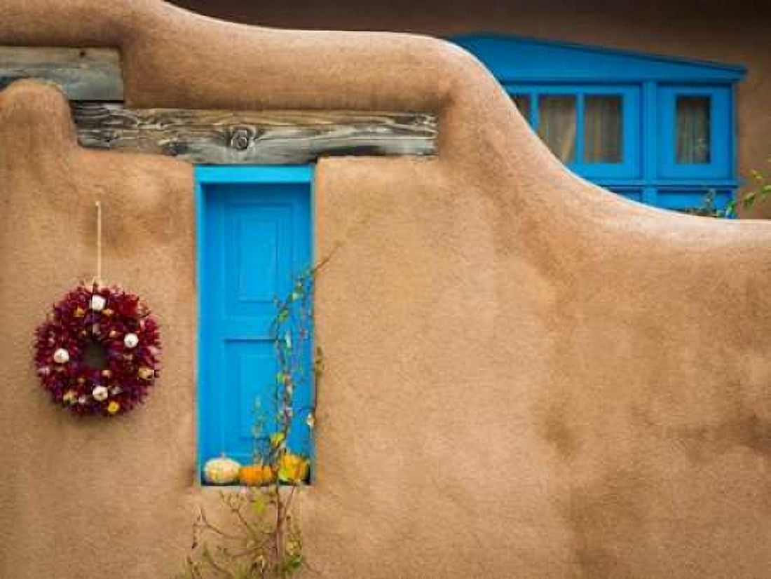 New Mexico Adobe I Canvas Art - Kathy Mahan (18 x 24)