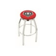 thumbnail image 1 of L8C2C New Mexico 36" Swivel Bar Stool with Chrome Finish, 1 of 2