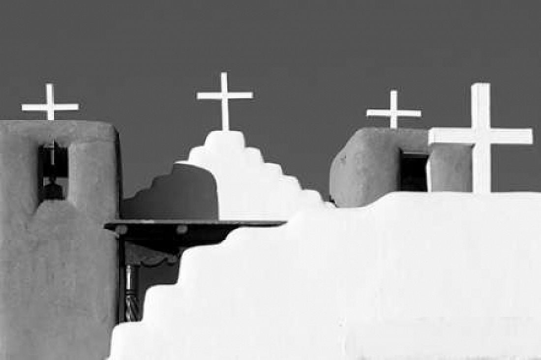 New Mexico Church II Canvas Art - Kathy Mahan (12 x 18)