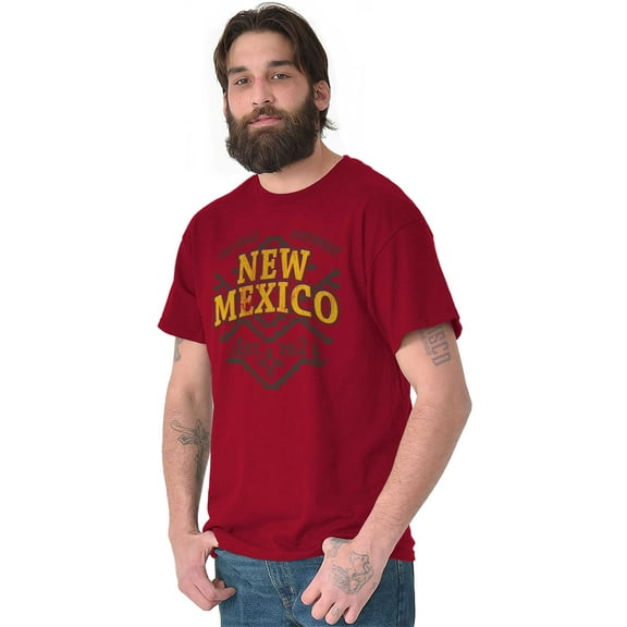 New Mexico Cool Southwestern Zia Men's Graphic T Shirt Tees Brisco Brands L