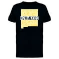 thumbnail image 1 of New Mexico Dotted Map Ts Tee Men's -Image by Shutterstock, 1 of 2