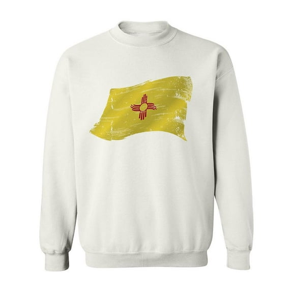 New Mexico Flag Sweatshirt Men -Image by Shutterstock, Male XX-Large