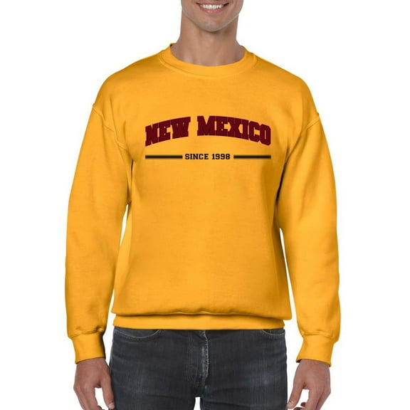 New Mexico Gothic Font Sweatshirt Men -Image by Shutterstock, Male 5X-Large
