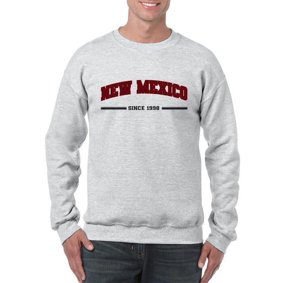 New Mexico Gothic Font Sweatshirt Men -Image by Shutterstock, Male 5X-Large