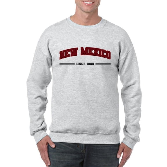 New Mexico Gothic Font Sweatshirt Men - Men Sweatshirt, 4XL