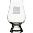 thumbnail image 1 of New Mexico Home States Etched 6.5oz Glencairn Whisky Glass, 1 of 1