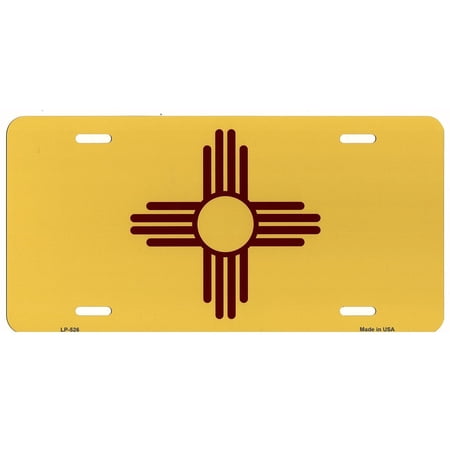 New Mexico Land Of Enchantment Metal License Plate