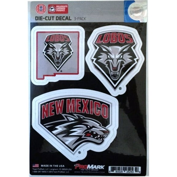 New Mexico Lobos Team Decal Set