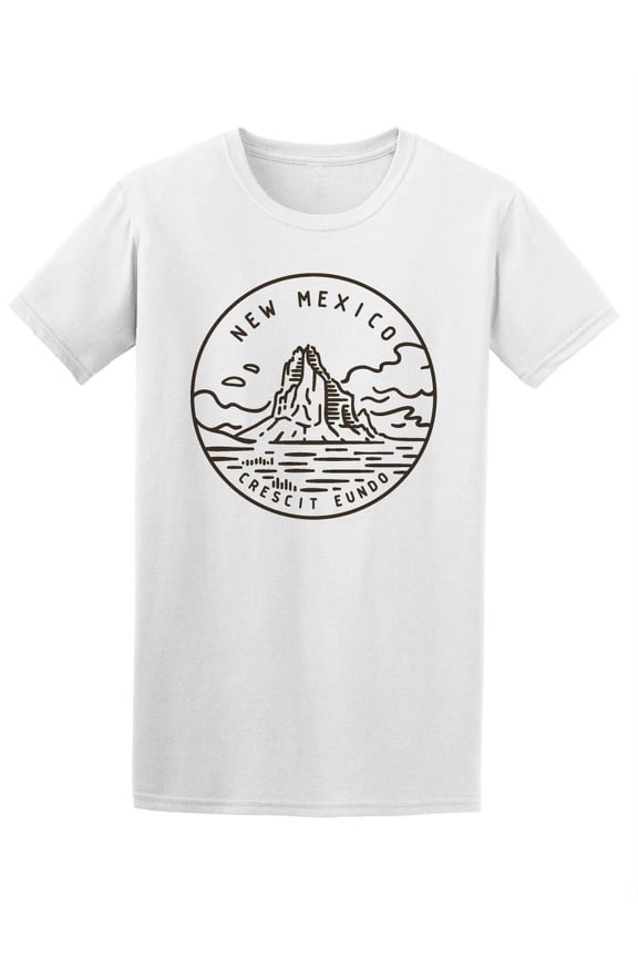 New Mexico Logo T-Shirt Men -Image by Shutterstock, Male Medium