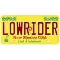 thumbnail image 1 of New Mexico Lowrider Novelty Car Auto License Plate, 1 of 2