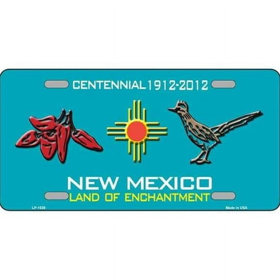 New Mexico Metal License Plate