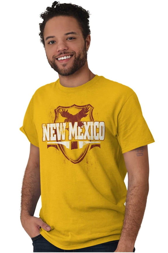 New Mexico NM Pride Gameday Spirit Men's Graphic T Shirt Tees Brisco Brands M
