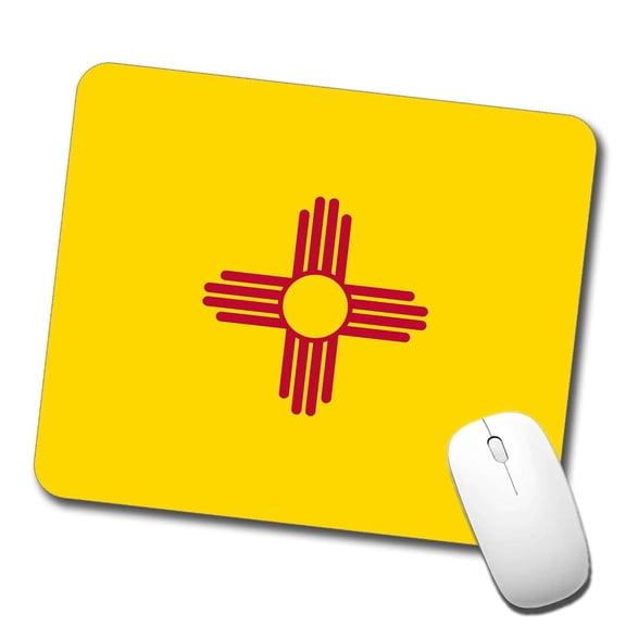 New Mexico NM State Flag Mouse Pad Low Profile Gaming Mat