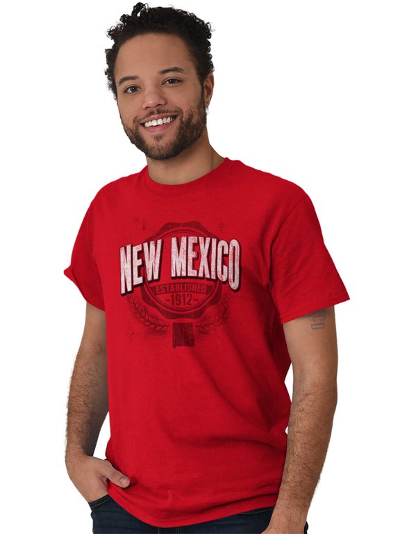 New Mexico NM Student Campus Pride Men's Graphic T Shirt Tees Brisco Brands S