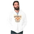 thumbnail image 1 of New Mexico Native Symbolism Zia Flag Zip Up Hoodie Men's Women's Brisco Brands L, 1 of 6
