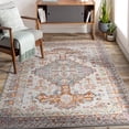 thumbnail image 1 of New Mexico Orange 2' x 3' Traditional Rectangle Area Rug, 1 of 4