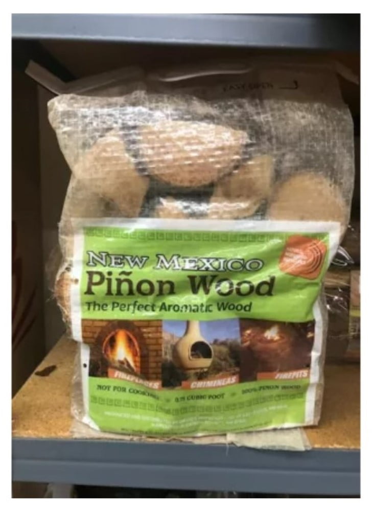 New Mexico Pine Wood DF150 HeatTreated Pinon Aromatic Firewood Bag