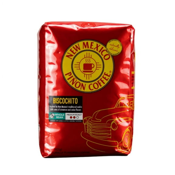 New Mexico Pinon Biscochito Whole Bean Coffee, 2 Lbs