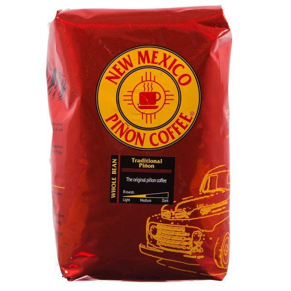 New Mexico Pinon Coffee, Whole Bean, Traditional Pinon, Medium