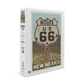 thumbnail image 1 of New Mexico, Route 66 Letterpress (1000 Piece Puzzle, Size 19x27, Challenging Jigsaw Puzzle for Adults and Family, Made in USA), 1 of 4