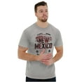 thumbnail image 1 of New Mexico Rugged Mesa Adventure Men's Graphic T Shirt Tees Brisco Brands S, 1 of 4