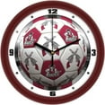 thumbnail image 1 of New Mexico State Aggies Soccer Wall Clock, 1 of 1