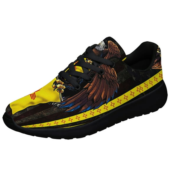 New Mexico State Eagle Shoes Sneakers for Women Men Black Size 3.5