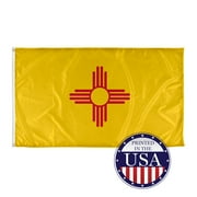New Mexico State Flag - 3ft x 5ft Knitted Polyester, State Flag Collection, Made in The USA&nbsp;