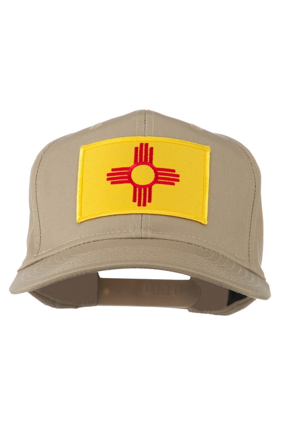 New Mexico State High Profile Patch Cap - Khaki OSFM