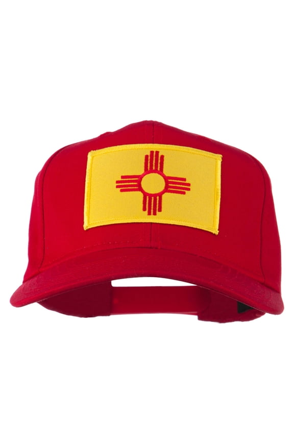 New Mexico State High Profile Patch Cap - Red OSFM