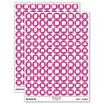 thumbnail image 1 of New Mexico State Silhouette 200+ Round Stickers - Hot Pink - Matte Finish - 0.50" Size, 1 of 3