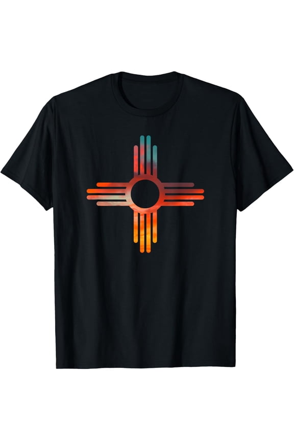 New Mexico State Zia Vintage Retro Modern Design T-Shirt