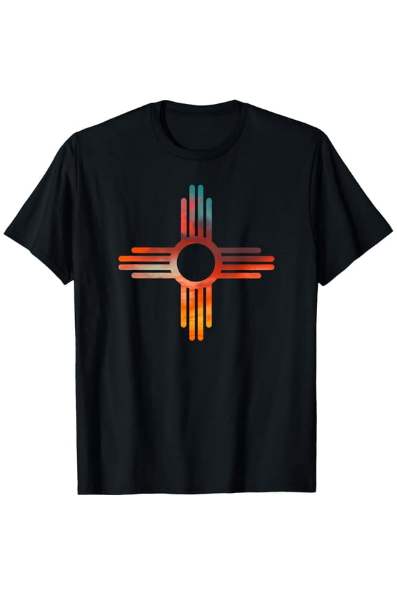 New Mexico State Zia Vintage Retro Modern Design T-Shirt