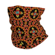 New Mexico Sun Zia Pattern- -Bandana/Neck Gaiter/Headwrap- Magic Scarf