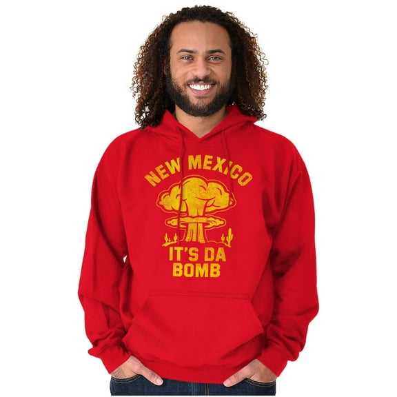 New Mexico Trinity Desert Landmark Hoodie Sweatshirt Women Men Brisco Brands S