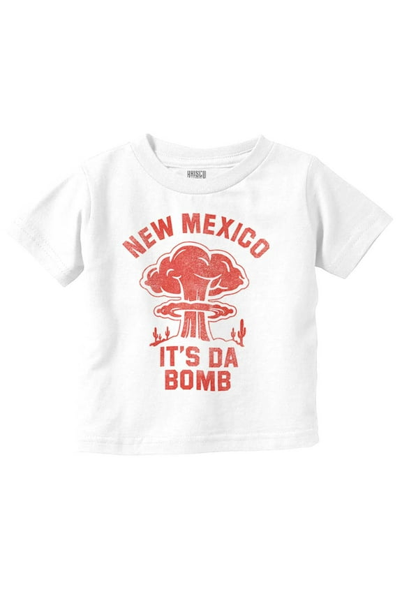 New Mexico Trinity Desert Landmark Toddler Boy Girl T Shirt Infant Toddler Brisco Brands 5T