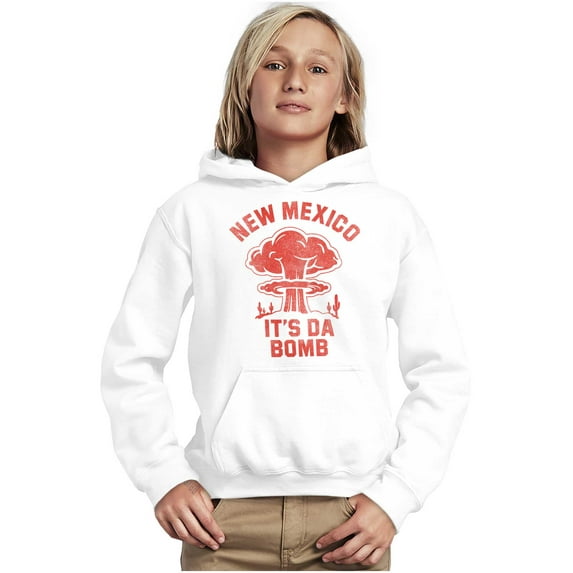 New Mexico Trinity Desert Landmark Youth Hoodie Boy Girl Teen Brisco Brands S