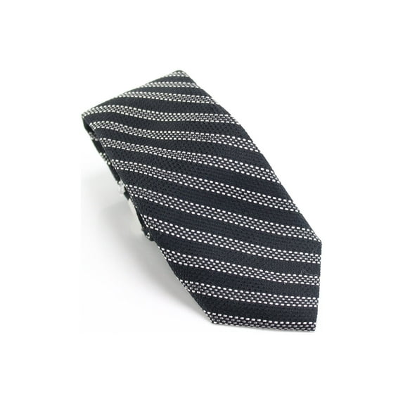 New Michael Kors Men's 100 % Silk Neat Neck Ties B4HP Variety (Slim,Textured Stripe)