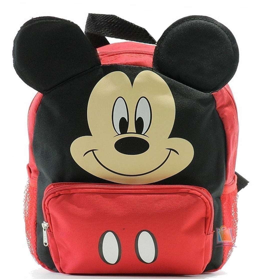 Mickey Mouse Club House 3D Ears Small Toddler Backpack-8680  display picture 2
