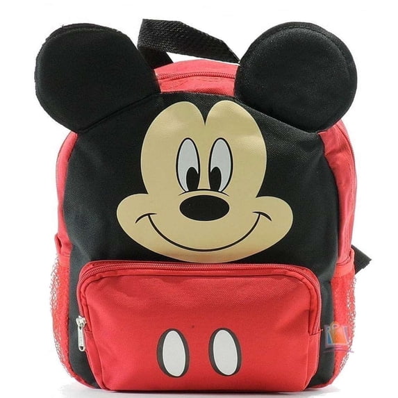 New Mickey Mouse Club House 3D Ears Small Toddler Backpack-8680