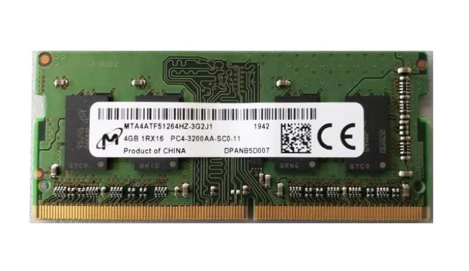 New Micron PC4-21300 4GB 2666MHz 2666V SoDimm Memory Module ...