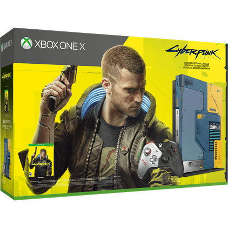 New Microsoft Xbox One X [Previous Generation] 1TB Cyberpunk 2077 Console Bundle (Discontinued)