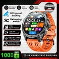 thumbnail image 1 of New Military T-Rex 3 Ultra GPS Smart Watch 1000mAh Battery 10ATM Waterproof Compass Flashlight Sports Smartwatch Men, 1 of 28